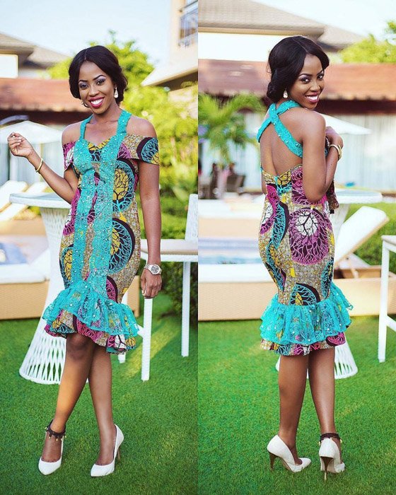 Ankara short gown sale styles 2017